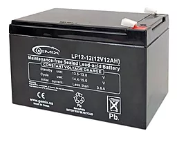 Акумуляторна батарея Gemix 12V 12Ah (LP12-12)