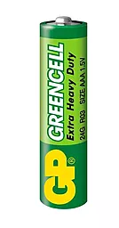 Батарейка GP AAA (R03) Greencell Carbon-Zinc (GP24G-U4) 1шт
