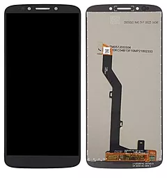Дисплей Motorola Moto E5 (XT1920DL, XT1944) с тачскрином, Black