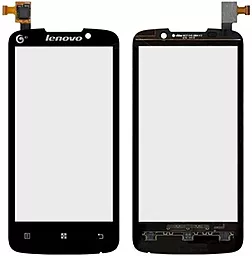 Сенсор (тачскрин) Lenovo A670, A670T (original) Black