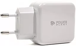 Сетевое зарядное устройство с быстрой зарядкой PowerPlant W-250 USB QC 3.0: 220V, 3A White (SC230013) - миниатюра 3
