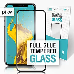 Захисне скло Piko Full Glue Apple iPhone X, iPhone XS Black (1283126487316)