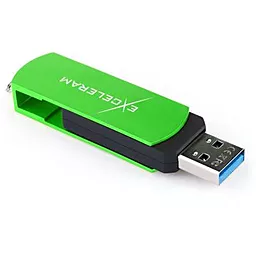 Флешка Exceleram 64GB P2 Series USB 3.1 Gen 1 (EXP2U3GRB64) Green - фото Флешка Exceleram 64GB P2 Series USB 3.1 Gen 1 (EXP2U3GRB64) Green