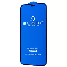 Захисне скло Blade Antistatic Series Full Glue для Apple iPhone 12/12 Pro Black - фото Захисне скло Blade Antistatic Series Full Glue для Apple iPhone 12/12 Pro Black