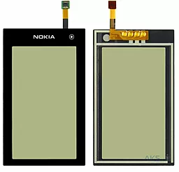 Сенсор (тачскрін) Nokia 5250 (original) Black