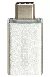 OTG-переходник Remax RA-OTG Lesy M-F Type-C -> USB-A 3.0 Silver