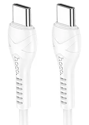 Кабель Hoco X37 Cool power USB Type-C - Type-C 60w 3a 1м PD cable White - фото Кабель Hoco X37 Cool power USB Type-C - Type-C 60w 3a 1м PD cable White