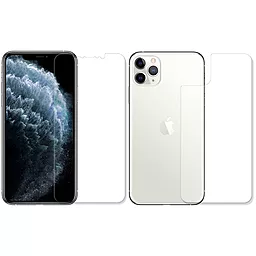 Защитная пленка BoxFace Противоударная Apple iPhone 11 Pro Max Face and Back Clear (BOXF-IPHONE-11-PRO-MAX-FB) - фото Защитная пленка BoxFace Противоударная Apple iPhone 11 Pro Max Face and Back Clear (BOXF-IPHONE-11-PRO-MAX-FB)