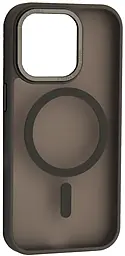 Чохол Guard Matte MagSafe для Apple iPhone 11 Grey - фото Чохол Guard Matte MagSafe для Apple iPhone 11 Grey