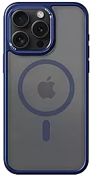 Чохол Rock Metal-Lens Shield with MagSafe для Apple iPhone 15 Pro Titanium Blue