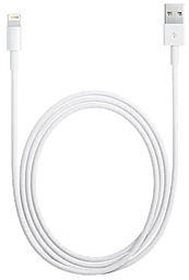 Кабель Foxconn Apple USB-A - Lightning 12w 2.4a 0.8м cable White (MD818Z/MA) - фото Кабель Foxconn Apple USB-A - Lightning 12w 2.4a 0.8м cable White (MD818Z/MA)