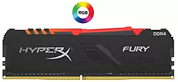 Оперативна пам'ять Kingston DDR4 32GB 2666MHz HyperX Fury RGB (HX426C16FB3A/32)