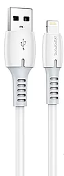 Кабель Borofone BX62 USB-A - Lightning 12w 2.4a 1м cable White