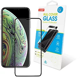 Защитное стекло Global Full Glue для Apple iPhone XS Black (1283126487972)