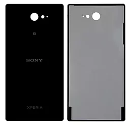 Задняя крышка корпуса Sony Xperia M2 Dual D2302 / Xperia M2 D2303, D2305, D2306 Black - фото Задняя крышка корпуса Sony Xperia M2 Dual D2302 / Xperia M2 D2303, D2305, D2306 Black