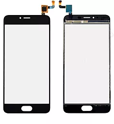 Сенсор (тачскрин) Meizu M5 M611, M5 mini (original) Black - фото Сенсор (тачскрин) Meizu M5 M611, M5 mini (original) Black