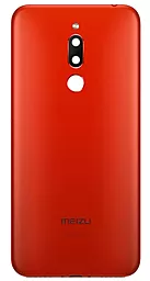Задняя крышка корпуса Meizu M6T со стеклом камеры Red - фото Задняя крышка корпуса Meizu M6T со стеклом камеры Red