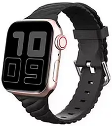 Змінний ремінець для розумного годинника Monochrome Twist для Apple Watch 38 mm, 40 mm, 41 mm Black