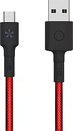USB Кабель ZMI Braided micro USB Cable Red (AL603)