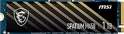 Накопичувач SSD MSI Spatium M450 1 TB (S78-440L690-P83) - фото Накопичувач SSD MSI Spatium M450 1 TB (S78-440L690-P83)