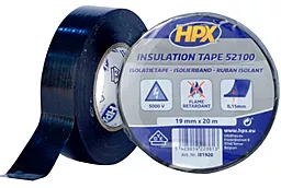 Ізострічка HPX 52100 0.15мм x 19мм x 10м чорна - фото Ізострічка HPX 52100 0.15мм x 19мм x 10м чорна