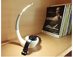 Беспроводная зарядка Nillkin Phantom Qi Charging Table Lamp White (MC004) - миниатюра 7