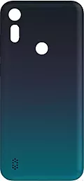 Задняя крышка корпуса Motorola Moto E6s XT2053 Peacock Blue - фото Задняя крышка корпуса Motorola Moto E6s XT2053 Peacock Blue