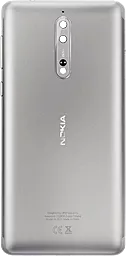 Задня кришка корпусу Nokia 8 Dual Sim (TA-1004) зі склом камери Original Steel
