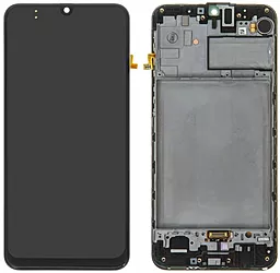 Дисплей Samsung Galaxy M21 M215 с тачскрином и рамкой, оригинал, Black - фото Дисплей Samsung Galaxy M21 M215 с тачскрином и рамкой, оригинал, Black