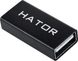 Адаптер-переходник HATOR F/F USB3.0 -> Type-C black (ACC-215) - фото Адаптер-переходник HATOR F/F USB3.0 -> Type-C black (ACC-215)
