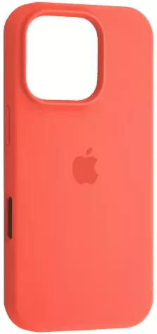 Чехол Silicone Case Full для Apple iPhone 16 Pro Peach - фото 1