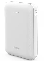 Повербанк GOLF G62 10000 mAh White - фото Повербанк GOLF G62 10000 mAh White