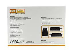 USB-A хаб ST-Lab 4 порта USB 3.0 без БП (U-930) - мініатюра 6