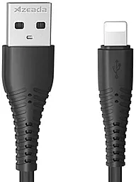 Кабель Proda PD-B85i USB-A - Lightning 12w 3a 1м cable Black (PD-B85i-BK) - фото Кабель Proda PD-B85i USB-A - Lightning 12w 3a 1м cable Black (PD-B85i-BK)