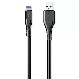 Кабель WK WDC-152 Wargod Fast Charging USB-A - Lightning 12w 6a 1м cable Black