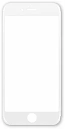 Захисне скло TOTO 5D Full Cover Apple iPhone 6, iPhone 6s White (F_46601)