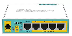 Маршрутизатор Mikrotik hEX PoE lite (RB750UPr2) - фото Маршрутизатор Mikrotik hEX PoE lite (RB750UPr2)