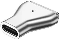 Перехідник для Apple MacBook EasyLife 65w USB Type-C to Magsafe 2 silver - фото Перехідник для Apple MacBook EasyLife 65w USB Type-C to Magsafe 2 silver