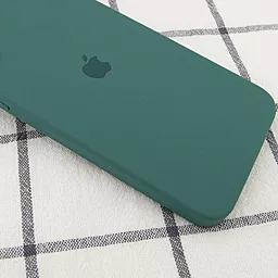 Чехол Silicone Case Full Camera for Apple iPhone 11 Pine Green - миниатюра 2
