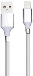 USB Кабель Supercalla Magnetic 12W 2.4A USB Lightning Cable White