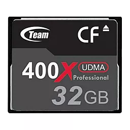 Карта памяти Team Compact Flash Professional 32GB 400X UDMA (TCF32G40001)