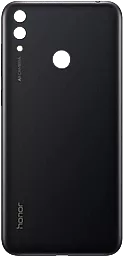 Задняя крышка корпуса Huawei Honor 8C Black - фото Задняя крышка корпуса Huawei Honor 8C Black