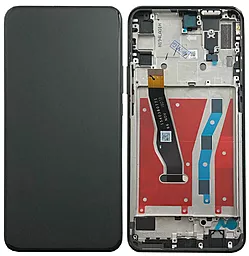 Дисплей Huawei P Smart Z, Y9 Prime 2019, Honor 9X Global (STK-LX1, STK-L21, STK-L22, STK-LX3) с тачскрином и рамкой, Black