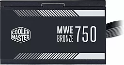 Блок питания Cooler Master MWE 750 Bronze V2 750W (MPE-7501-ACAAB-EU) - миниатюра 5