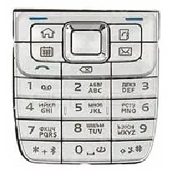 Клавіатура Nokia E51 White
