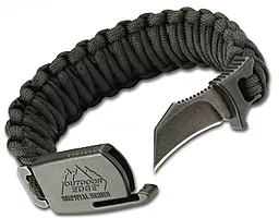 Браслет выживальщика Outdoor Edge ParaClaw Black Medium (06OE015)