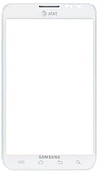 Корпусне скло дисплея Samsung Galaxy Note I717 (original) White