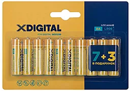 Батарейка X-digital AA (R6) (6412466) 10шт