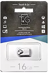 Флешка T&G 16GB 106 Metal Series Silver (TG106-16G) - фото Флешка T&G 16GB 106 Metal Series Silver (TG106-16G)
