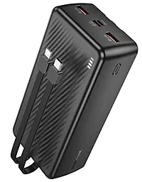 Повербанк Borofone BJ57B Graceful 30000mAh 22.5W Black - фото Повербанк Borofone BJ57B Graceful 30000mAh 22.5W Black